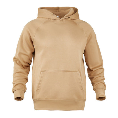 Herren Kapuzenpullover Weich Fleece Kängurutasche Modern