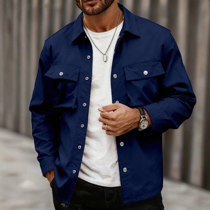 Herren Outdoor Jacke Funktionstaschen Modern
