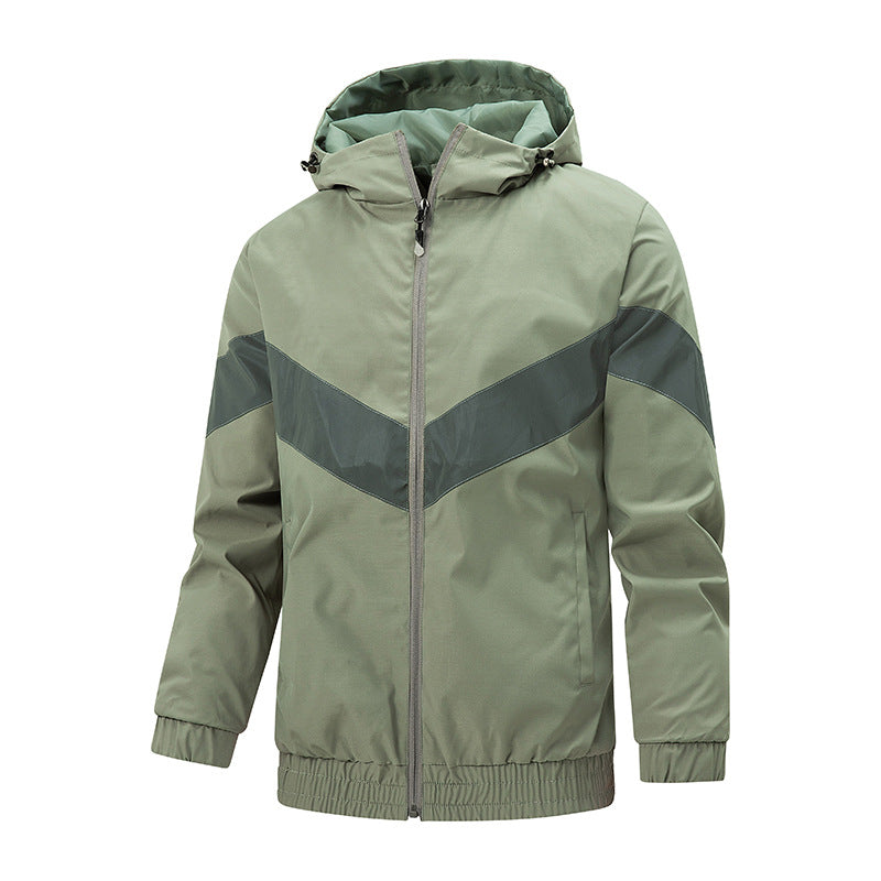 Herren Freizeitjacke Sportlich Modern Grau - BerlinGlamour