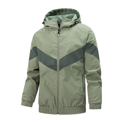 Herren Freizeitjacke Sportlich Modern Grau - BerlinGlamour