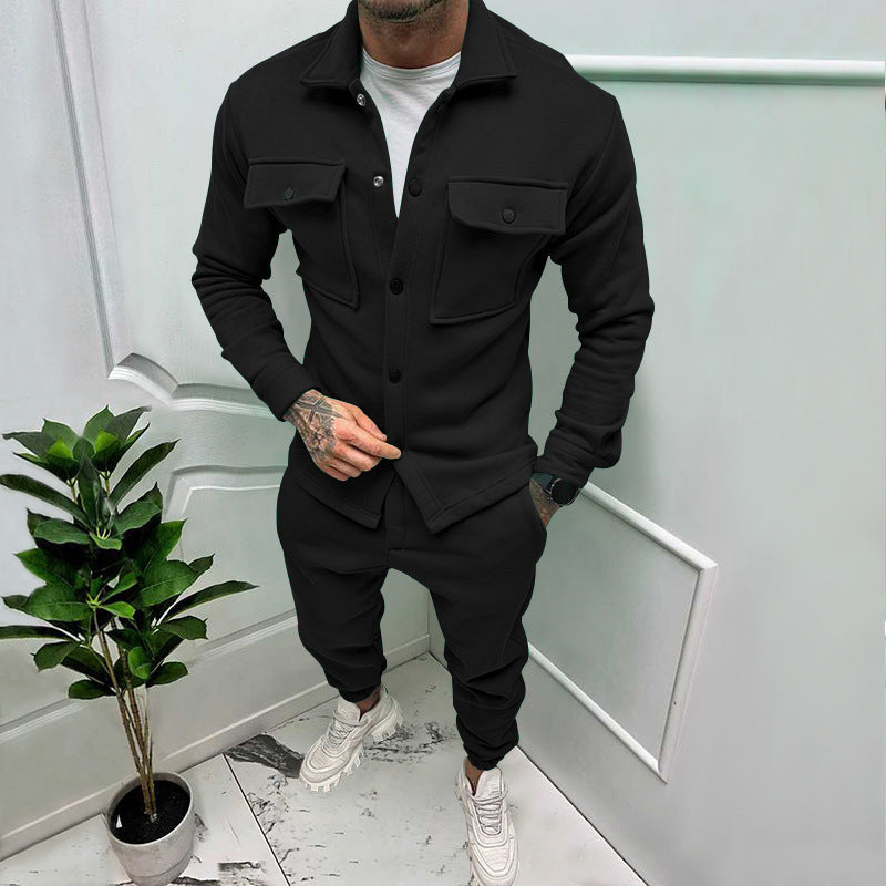 Herren Freizeitanzug Modern mit Taschen Casual