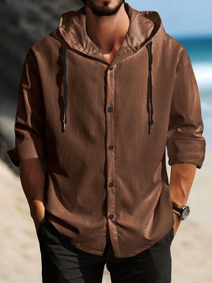 Herren Sportjacke mit Kapuze Modern Trendig