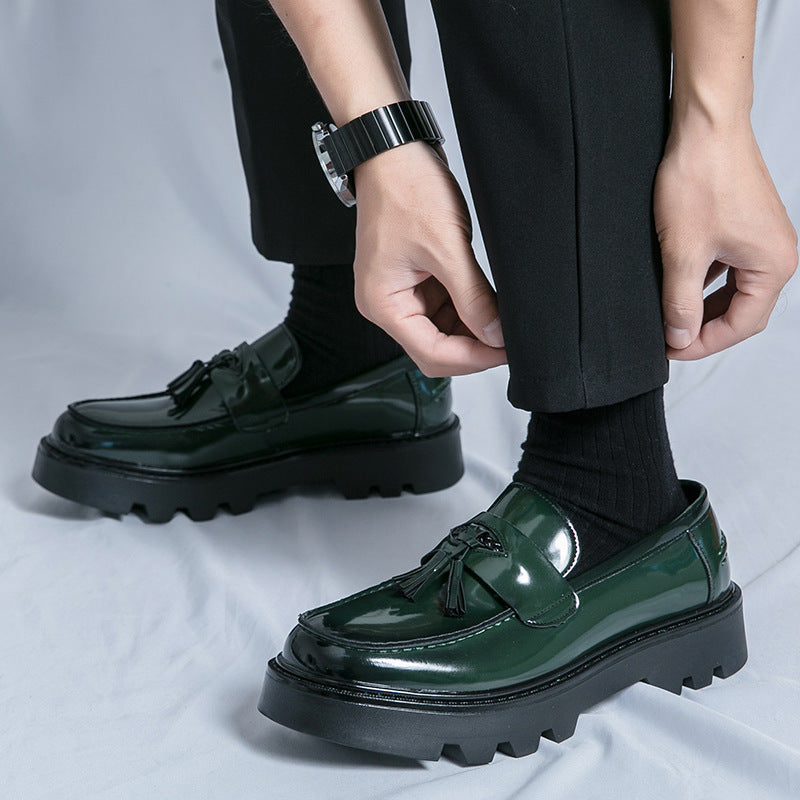 Damen Loafers Elegante Schuhe mit Struktur Obermaterial Robust