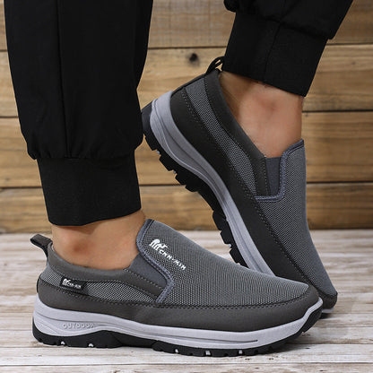 Damen Slip-On Schuhe Atmungsaktiv Rutschfest Bequem