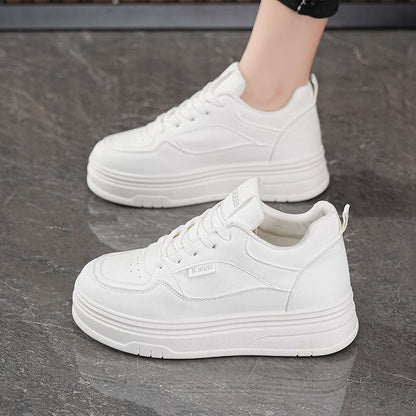 Damen Plateau Sneaker Komfortabel Modisch Größe