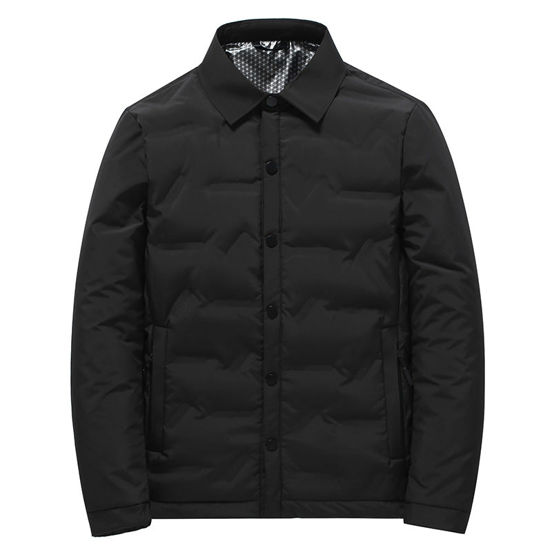 Isolierte Herren Steppjacke Warm Wasserabweisend