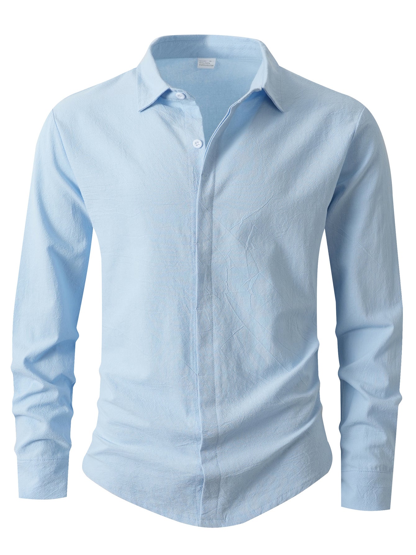 Herren Hemd Slim Fit Elegantes Casual Design