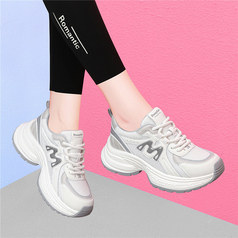 Damen Sneaker Bequem Atmungsaktiv Komfortschuhe Sport - BerlinGlamour