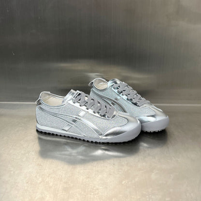 Damen Sneaker Sportlich Glitzernd Rutschfest