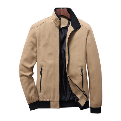 Herren Freizeitjacke Leicht und Bequem Sportlich