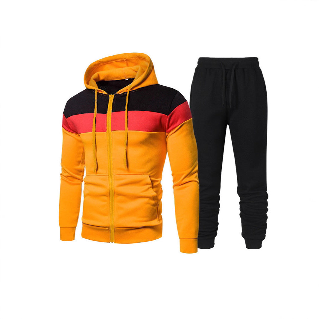 Herren Sportanzug Modern Farben Praktisch Taschen