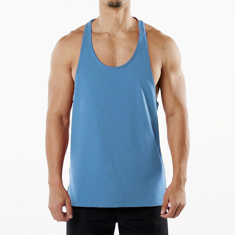 Herren Sportshirt Muskelshirt Racerback Fit Gesund