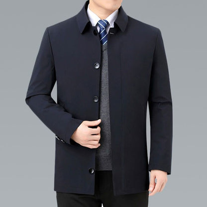 Herren Funktionsjacke Wasserdicht mit Abnehmbarer Kapuze