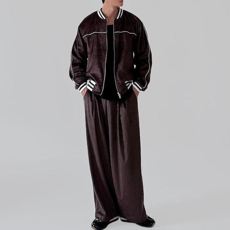 Herren Trainingsjacke Sportlich Stylisch Leicht
