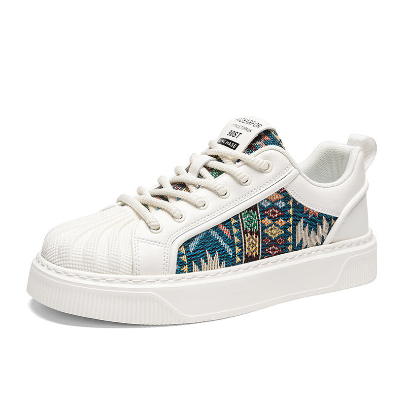 Damen Sneaker Ethno Muster Trendy Stylisch