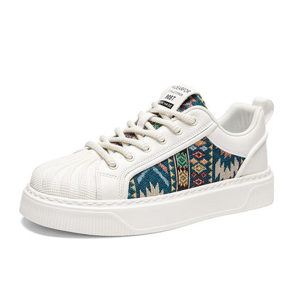 Damen Sneaker Ethno Muster Trendy Stylisch