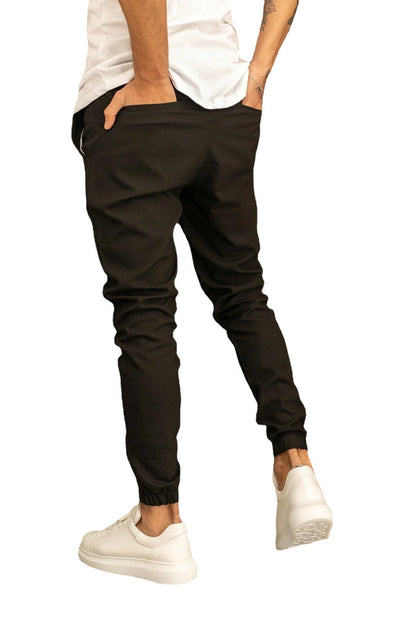 Herren Sport hose Bequem Elastisch Mit Taschen