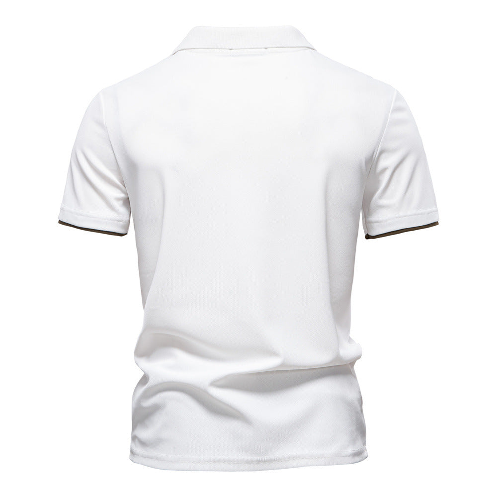 Herren Poloshirt Modern Baumwolle Berlin Style