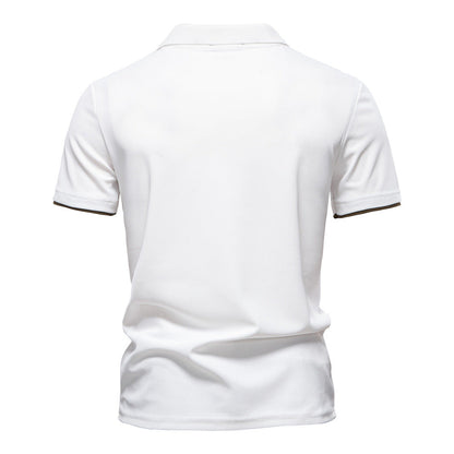 Herren Poloshirt Modern Baumwolle Berlin Style