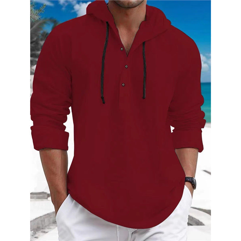 Herren Kapuzenpullover Sportlich Freizeit Modern