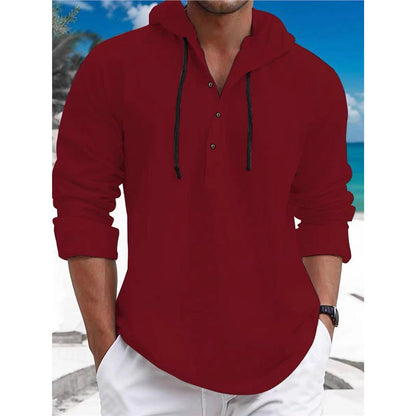 Herren Kapuzenpullover Sportlich Freizeit Modern
