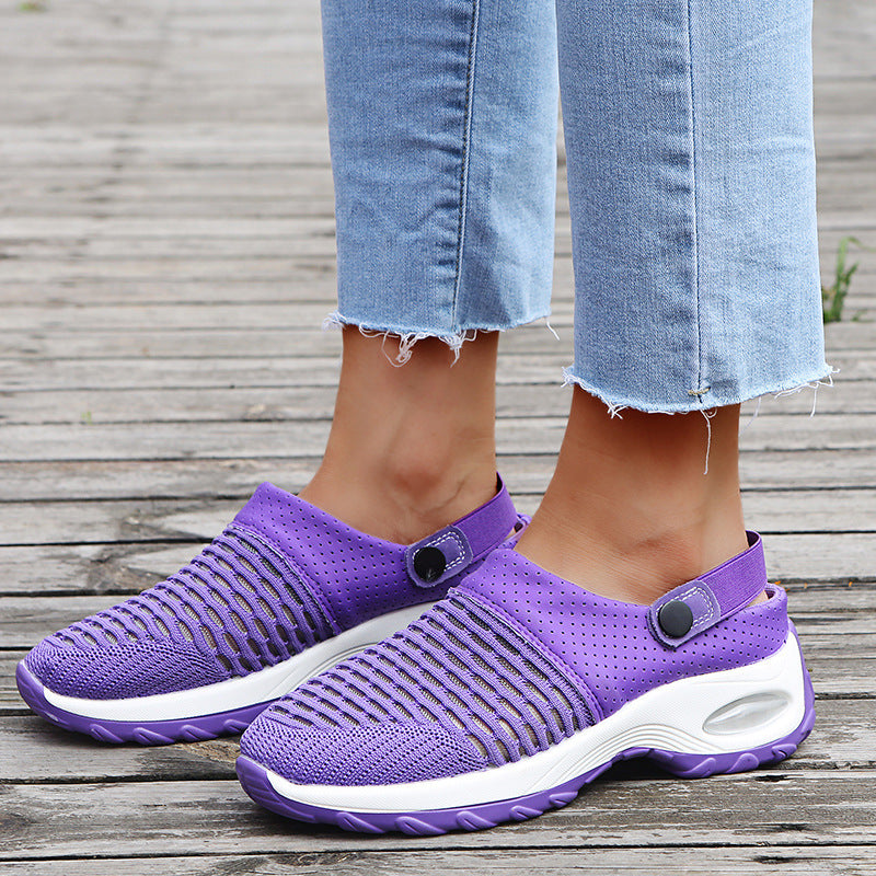 Damen Sneaker Bequem Mesh atmungsaktiv Ergonomisch