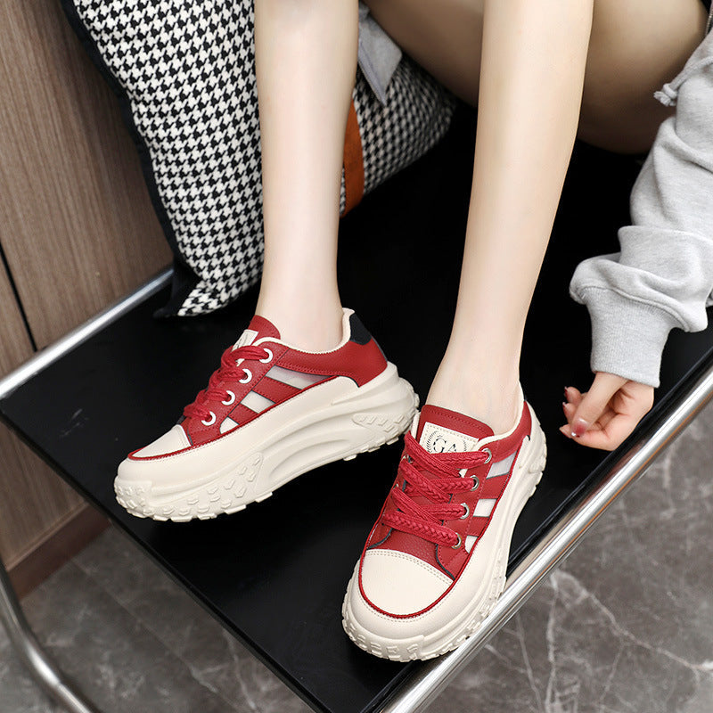 Damen Sneaker Plateau Schuhe Modern Frauen Sportschuhe