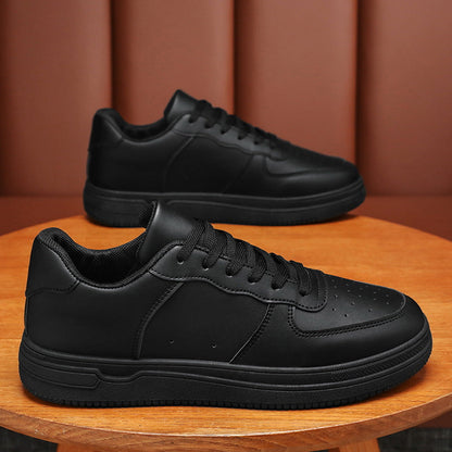 Damen Sneaker Robustes Leder Bequem Sportlich
