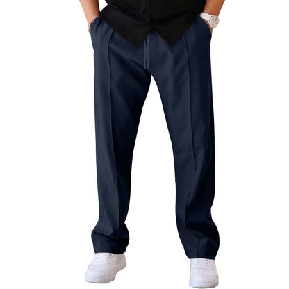 Herren Freizeithose Elegante Hosen Mit Hoch Taschen