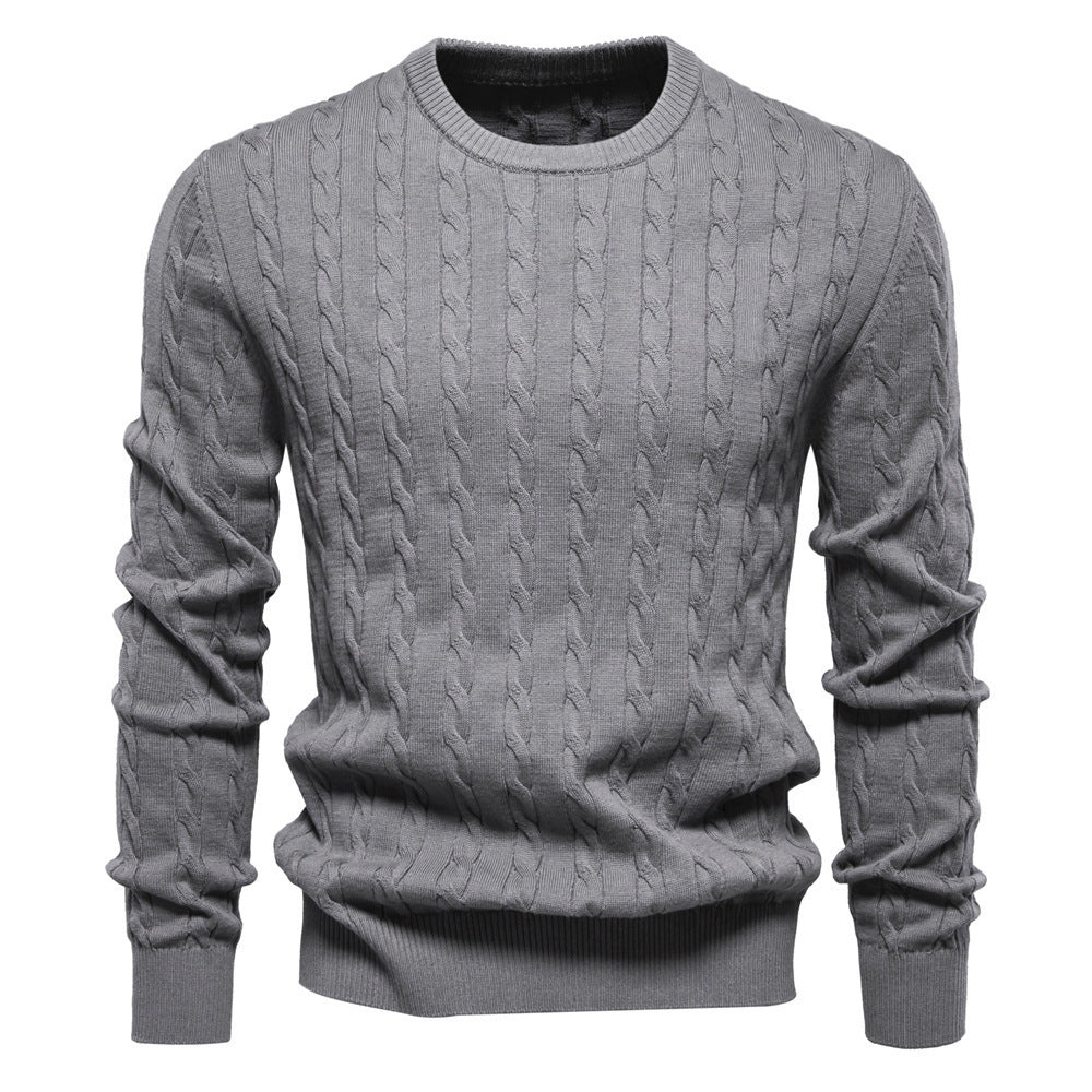 Herren Strickpullover Gemustert Modern Style