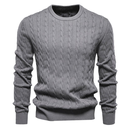 Herren Strickpullover Gemustert Modern Style