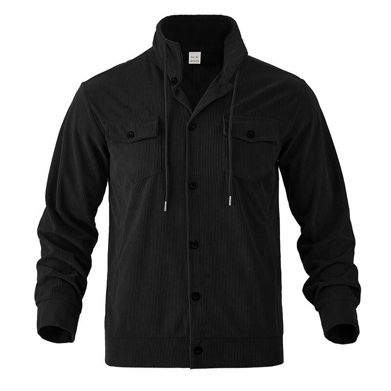 Herren Cordjacke Steppjacke Verstellbar Praktisch