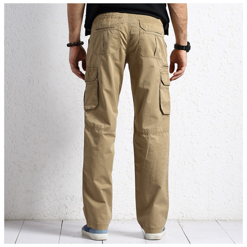 Herren Cargo-Hose Modern Freizeit Bequem