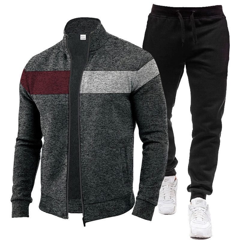 Herren Sportliches Sweatshirt-Set wird zu: Herren Sportswear Sweatshirt Set Grau