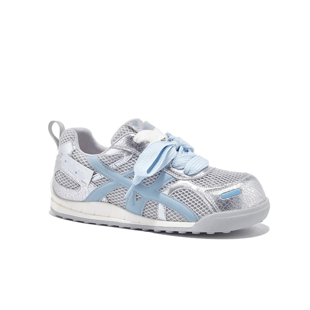 Damen Sneaker Atmungsaktiv Mesh Freizeitschuhe Sportlich