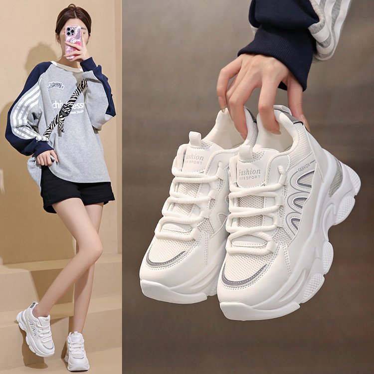 Damen Sneaker Chunky Bequem Komfortable Dämpfung - BerlinGlamour