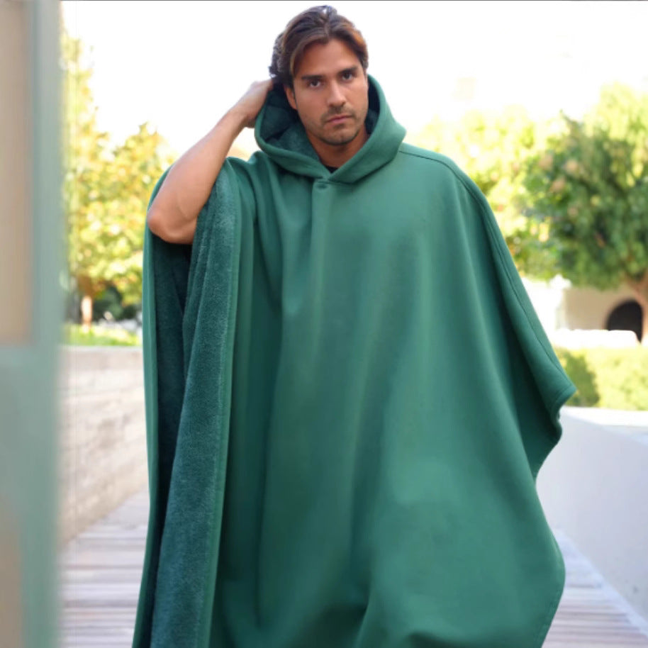 Kuscheliger Überwurf mit Kapuze Unisex Warm Bequem