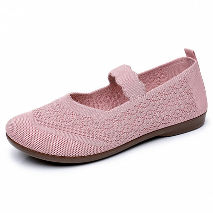 Damen Ballerinas Atmungsaktiv Rutschfest Bequem