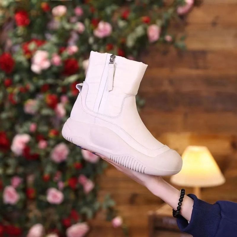 Damen Stiefel Sportlich Elastisch Rutschfest