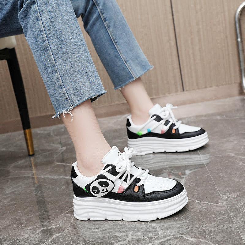 Damen Plateausneaker Komfortabel Trendy Sneaker Damenschuhe