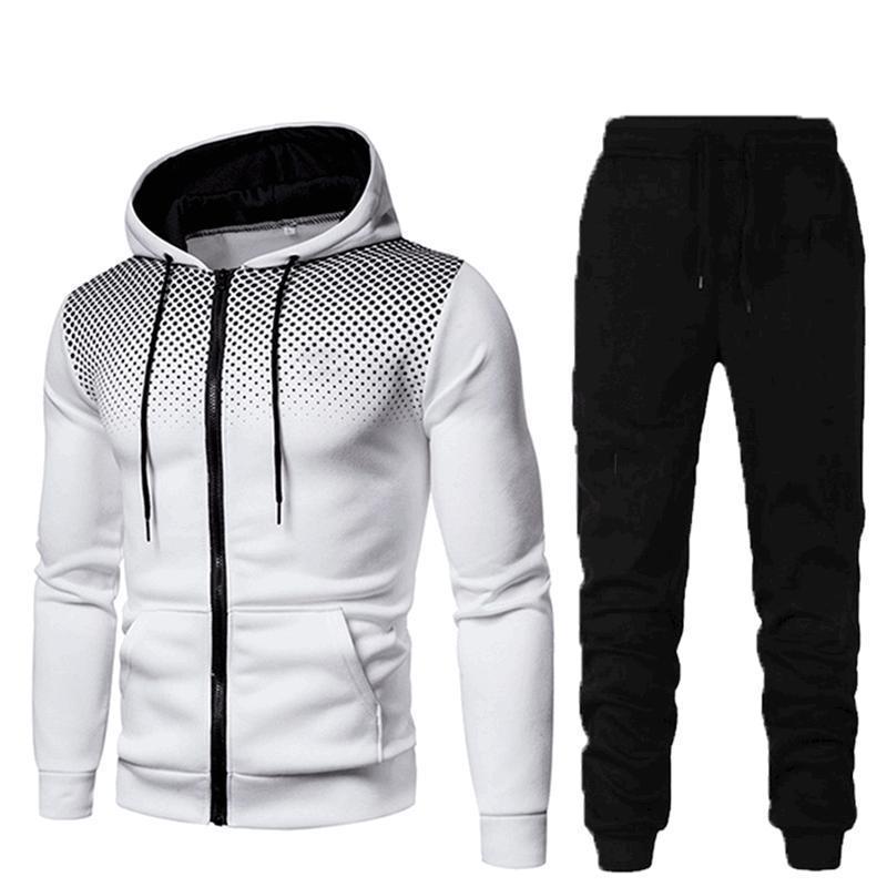 Herren Sportanzug Kapuzenjacke atmungsaktiv Reflektierend