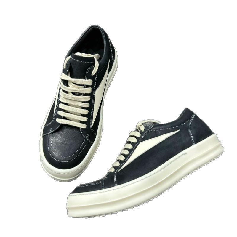 Damen Sneaker Hochwertig Leder Komfort Sohle