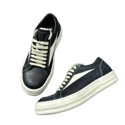 Damen Sneaker Hochwertig Leder Komfort Sohle