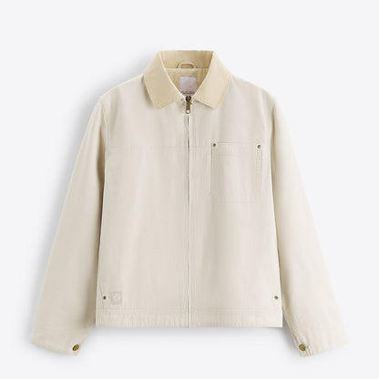 Herren Freizeitjacke Lässig Casual Baumwolle