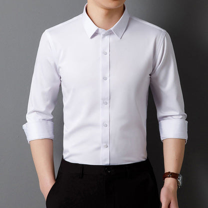 Herren Langarmhemd Slim Fit Baumwolle Berlin Style