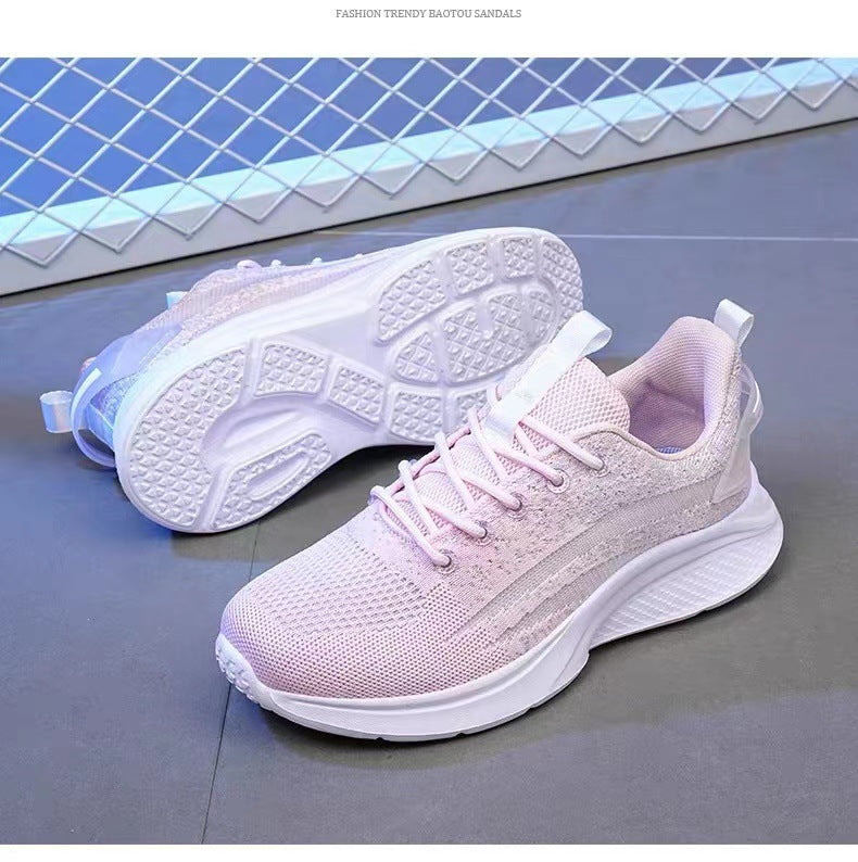 Damen Laufschuhe atmungsaktiv Leichtlaufsohle Sport