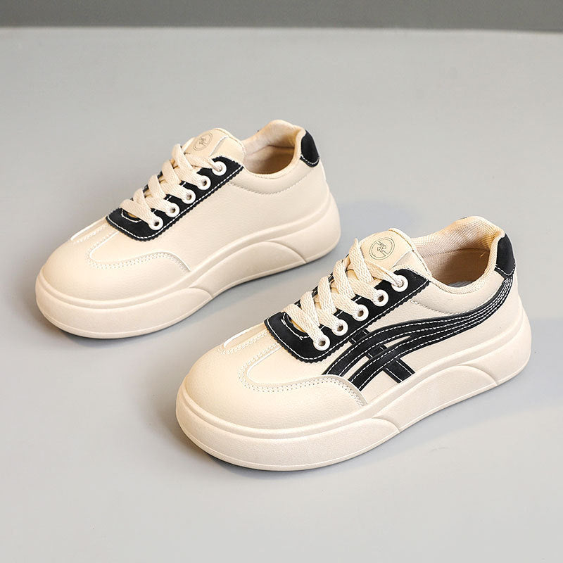 Damen Sneaker mit Plattform Komfortabel Sportlich