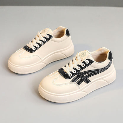 Damen Sneaker mit Plattform Komfortabel Sportlich