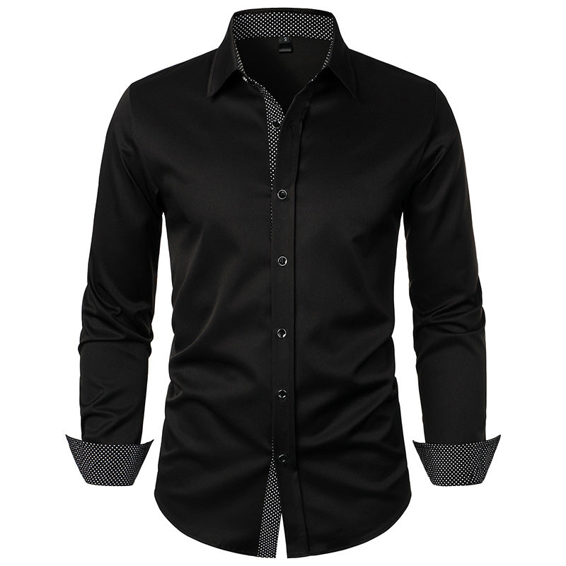 Herren Sommerhemd Elegant mit Druckdetails Modern
