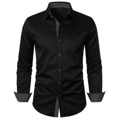 Herren Sommerhemd Elegant mit Druckdetails Modern
